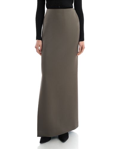 Issey Miyake Issey Miyake Calligraph Gathered Maxi Skirt