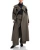 Issey Miyake Issey Miyake Calligraph Wool Long Coat - 1