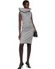 ISSEY MIYAKE ISSEY MIYAKE Gray Allow Midi Dress - 4