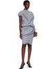 ISSEY MIYAKE ISSEY MIYAKE Gray Found Stone Midi Skirt - 4