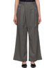 ISSEY MIYAKE ISSEY MIYAKE Gray Lustrous Wool Trousers - 1