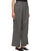 ISSEY MIYAKE ISSEY MIYAKE Gray Lustrous Wool Trousers - 2
