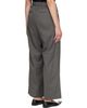 ISSEY MIYAKE ISSEY MIYAKE Gray Lustrous Wool Trousers - 3