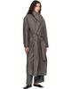ISSEY MIYAKE ISSEY MIYAKE Gray Lustrous Wool Trousers - 4