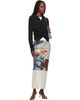 ISSEY MIYAKE ISSEY MIYAKE Multicolor Street View Midi Skirt - 4