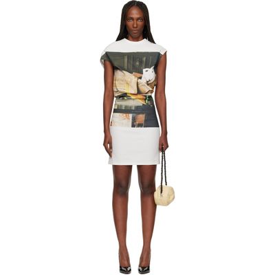 ISSEY MIYAKE ISSEY MIYAKE Multicolor Street View Minidress