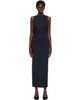 ISSEY MIYAKE ISSEY MIYAKE Navy Allow Maxi Dress - 1