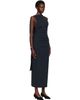 ISSEY MIYAKE ISSEY MIYAKE Navy Allow Maxi Dress - 2