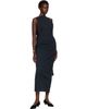 ISSEY MIYAKE ISSEY MIYAKE Navy Allow Maxi Dress - 5