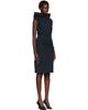 ISSEY MIYAKE ISSEY MIYAKE Navy Allow Midi Dress - 2