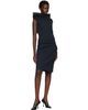 ISSEY MIYAKE ISSEY MIYAKE Navy Allow Midi Dress - 4