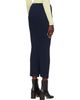 ISSEY MIYAKE ISSEY MIYAKE Navy Rill Midi Skirt - 3