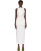 ISSEY MIYAKE ISSEY MIYAKE Off-White Allow Maxi Dress - 1