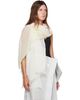 ISSEY MIYAKE ISSEY MIYAKE Off-White Gradation Ramie Pleats Scarf - 2