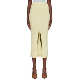 ISSEY MIYAKE ISSEY MIYAKE Off-White Rill Midi Skirt