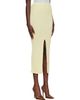 ISSEY MIYAKE ISSEY MIYAKE Off-White Rill Midi Skirt - 2