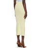 ISSEY MIYAKE ISSEY MIYAKE Off-White Rill Midi Skirt - 3