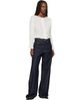 ISSEY MIYAKE ISSEY MIYAKE Off-White Shifted Fuzzy Pleats Cardigan - 4
