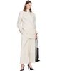 ISSEY MIYAKE ISSEY MIYAKE Off-White Untitled Trousers - 4