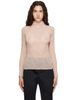 ISSEY MIYAKE ISSEY MIYAKE Pink Chiffon Twist 2 Top - 1