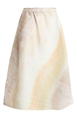 Issey Miyake Issey Miyake Print Sea Bubble Skirt
