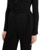 Issey Miyake Issey Miyake Rhombus Pleat Textured Crop Pants - 5