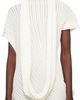 ISSEY MIYAKE ISSEY MIYAKE SSENSE Exclusive Bridal Capsule Stream Scarf - 1