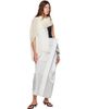ISSEY MIYAKE ISSEY MIYAKE SSENSE Exclusive Gray Mercury Maxi Skirt - 4