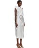 ISSEY MIYAKE ISSEY MIYAKE SSENSE Exclusive Gray Mercury Midi Dress - 2
