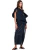 ISSEY MIYAKE ISSEY MIYAKE SSENSE Exclusive Navy Mercury Maxi Skirt - 4