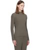 ISSEY MIYAKE ISSEY MIYAKE Taupe Hatching Pleats Top - 2