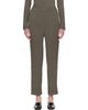 ISSEY MIYAKE ISSEY MIYAKE Taupe Hatching Pleats Trousers - 1