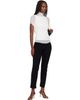 ISSEY MIYAKE ISSEY MIYAKE White Chiffon Twist T-shirt - 4