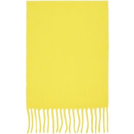 ISSEY MIYAKE ISSEY MIYAKE Yellow Baby Alpaca Stole Scarf