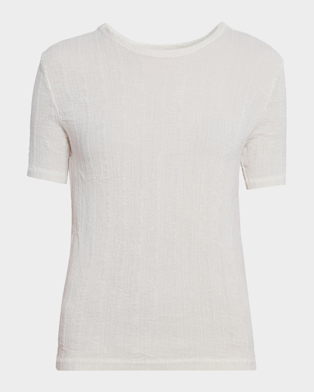 Issey Miyake Rill Plissé Top