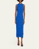 Issey Miyake Spring Plisse Sleeveless Midi Dress - 2