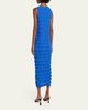Issey Miyake Spring Plisse Sleeveless Midi Dress - 3