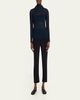 Issey Miyake Twisted Chiffon Long-Sleeve Top - 2