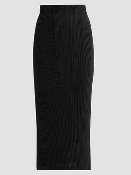 Issey Miyake Women's Box Pleats Midi Skirt