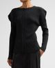 Issey Miyake Women's Box Shoulder Pleats Cardigan - 4