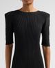 Issey Miyake Women's Box Shoulder Pleats Midi Dress - 5