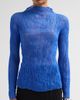 Issey Miyake Women's Chiffon Twist Rib-Knit Top - 5