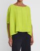 Issey Miyake Women's Column Knit Cotton-Blend Top - 4