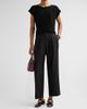 Issey Miyake Women's Column Knit Short-Sleeve Top - 2