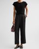 Issey Miyake Women's Fluttering Pleated Straight-Leg Ankle Pants - 2