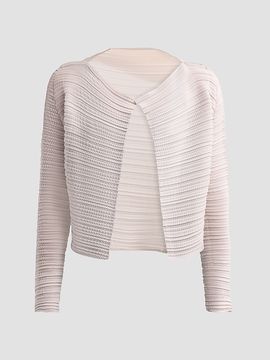Issey Miyake Women's Jiggly Pleats Cardigan
