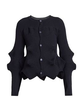 Issey Miyake Women's Linkage Peplum Jacket