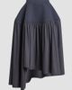 Issey Miyake Women's Mute Mixed-Media Pleated High-Low Skirt - 1