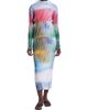 Issey Miyake Women's Obscure Pleats Midi-Skirt - 2