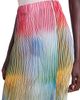 Issey Miyake Women's Obscure Pleats Midi-Skirt - 6